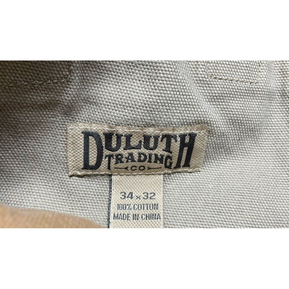 Men's Duluth Trading Co. Work Cargo Jeans #106803 - Size 34x32 - Picture 4 of 5